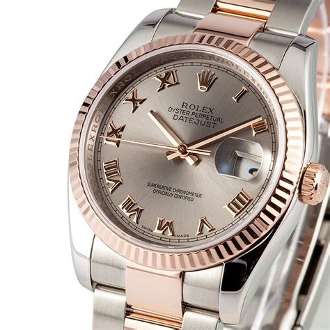 rolex date just rose